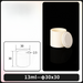High Purity 99% Ceramic Alumina Crucibles Furnace Cylinder | NEXACULE - Alumina Ceramic