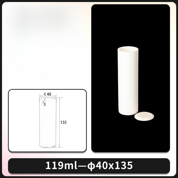 High Purity 99% Ceramic Alumina Crucibles Furnace Cylinder | NEXACULE - Alumina Ceramic