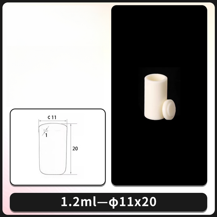 High Purity 99% Ceramic Alumina Crucibles Furnace Cylinder | NEXACULE - Alumina Ceramic