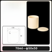 High Purity 99% Aluminum Melting Crucible Aluminum Crucible| NEXACULE - Alumina Ceramic