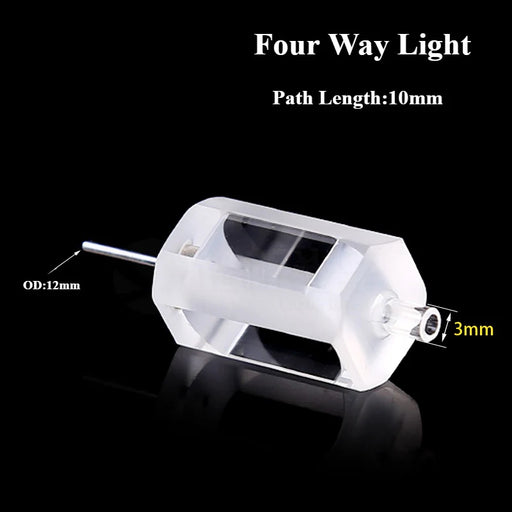 10mm Quartz Micro Flow Cuvette Counting cells Customize | NEXACULE - Flow Cuvettes