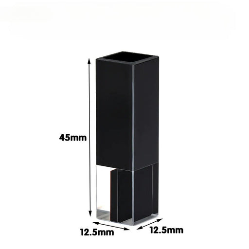 Quartz Cuvette  Black Lucifuge Cells Colorimetric Cuvette | NEXACULE - Fluorescence Cuvettes