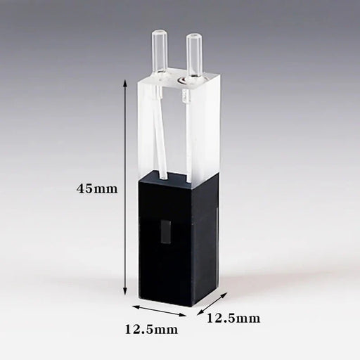 100ul Quartz Flow Cuvette with Glass Tube 10mm Quartz Cell | NEXACULE - Flow Cuvettes