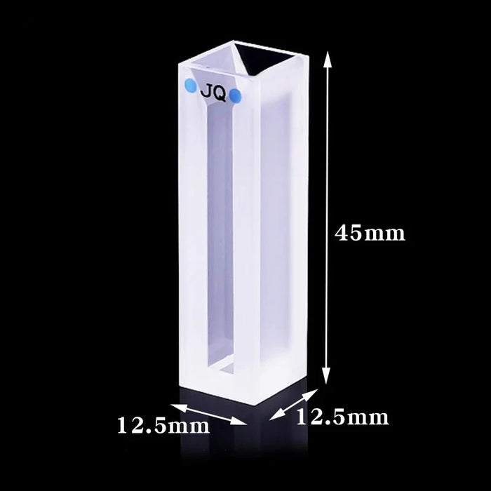 Micro Quartz Cuvette Quartz Cell with Frosted Walls and Lid | NEXACULE - Subminiature Cuvettes