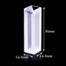 Micro Quartz Cuvette Quartz Cell with Frosted Walls and Lid | NEXACULE - Subminiature Cuvettes
