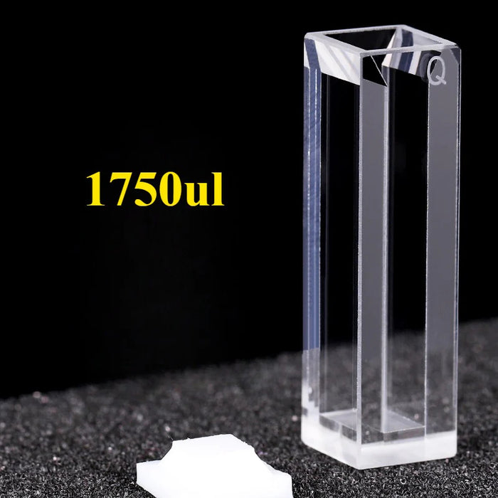 Micro Quartz Fluorescence Cuvette Quartz Cell Four Way Light| NEXACULE - Subminiature Cuvettes