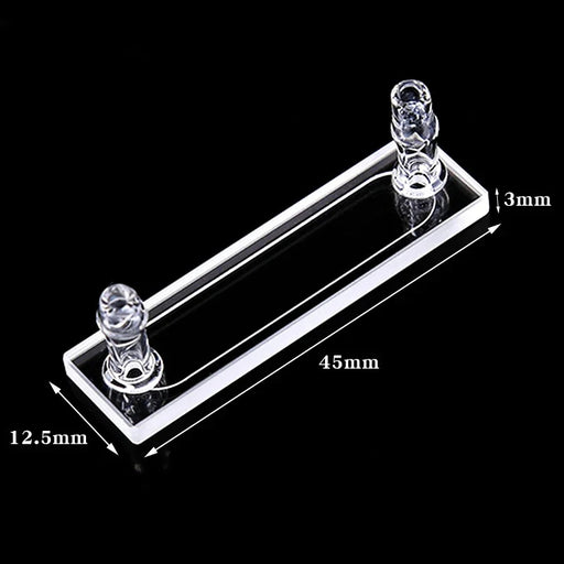150ul Optical UV Flow Quartz Cuvette Cell with 2 Tubes | NEXACULE - Flow Cuvettes