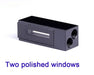 60ul-600ul Quartz Flow Cuvette Quartz Cell Two Way Light | NEXACULE - Flow Cuvettes
