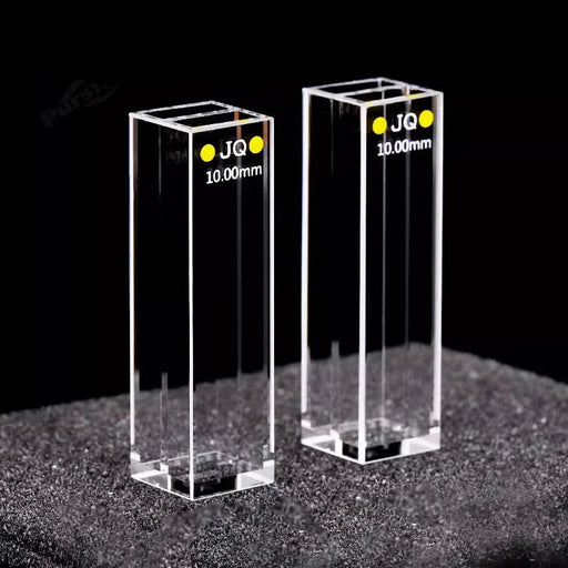Quartz Fluorescence Cuvettes 2 Widows Cells with Lid 1.75ml | NEXACULE - Fluorescence Cuvettes