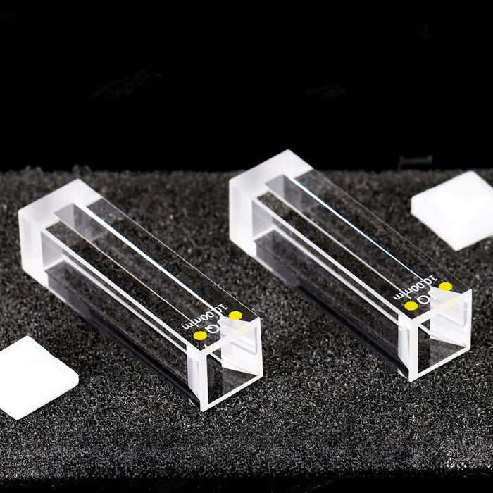 Quartz Cuvettes with Stopper Quartz Cells Slit Fluorescence  | NEXACULE - Fluorescence Cuvettes