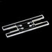 Quartz Cuvettes Counting 0.2mm Quartz Cells Dual Channel  | NEXACULE - Flow Cuvettes