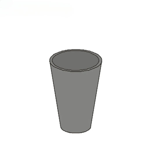 0.15ml Graphite Crucible for Netzsch GB427607 for Netzsch Thermal Analysis Sample Pans | NEXACULE - Sample pan/crucible
