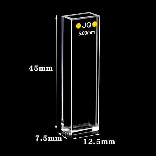1.75ml Standard Quartz Cuvettes Fluorescence Cell with Lid 5mm | NEXACULE - Fluorescence Cuvettes