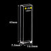 1.75ml Standard Quartz Cuvettes Fluorescence Cell with Lid 5mm | NEXACULE - Fluorescence Cuvettes