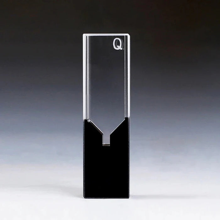 50ul Sub-Micro Quartz Cell with Black Walls and Lid for Lab | NEXACULE - Subminiature Cuvettes