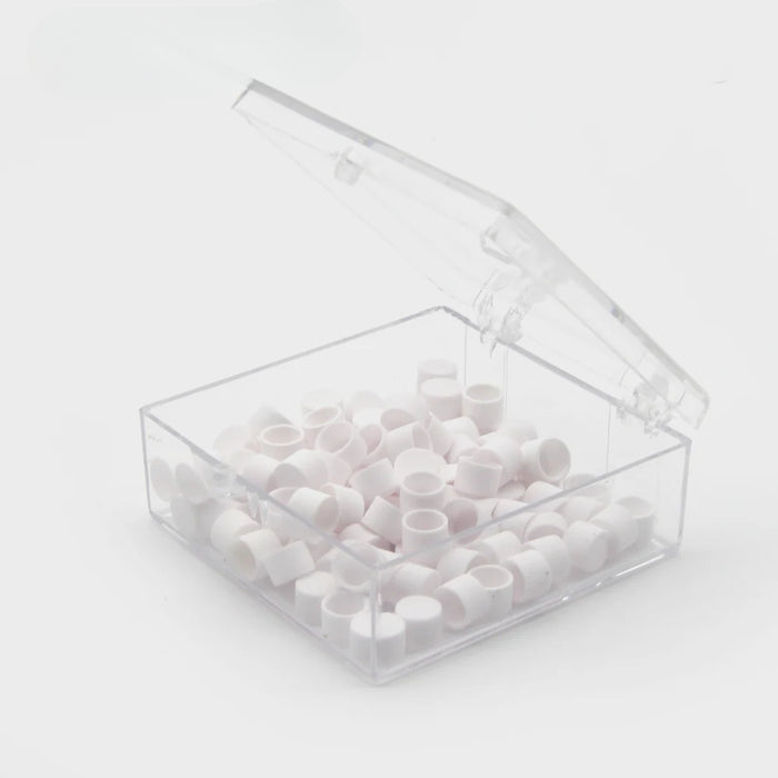 40μl Alumina Crucible with Lid for Netzsch  Al2O3 Ceramic Pans | NEXACULE - Sample pan /crucible with lid