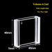 3.5/6.2ml Quartz Sample Flow Cells Quartz Cuvettes 3/5mm | NEXACULE - Flow Cuvettes