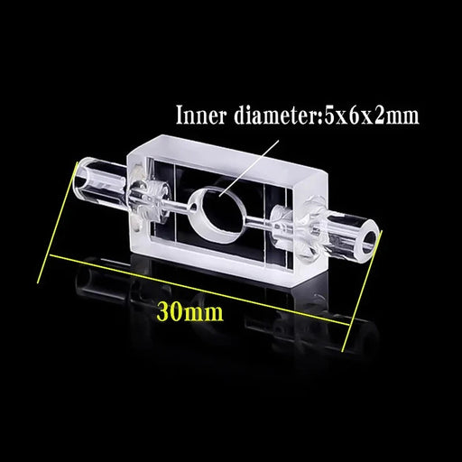 60ul Quartz Flow Cuvette 2mm Quartz Flow Cells Customize | NEXACULE - Flow Cuvettes