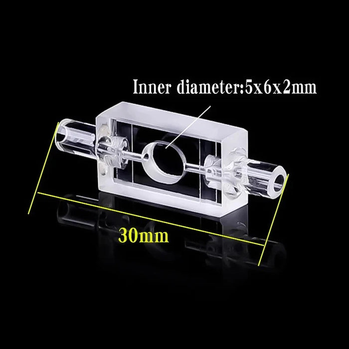60ul Quartz Flow Cuvette 2mm Quartz Flow Cells Customize | NEXACULE - Flow Cuvettes