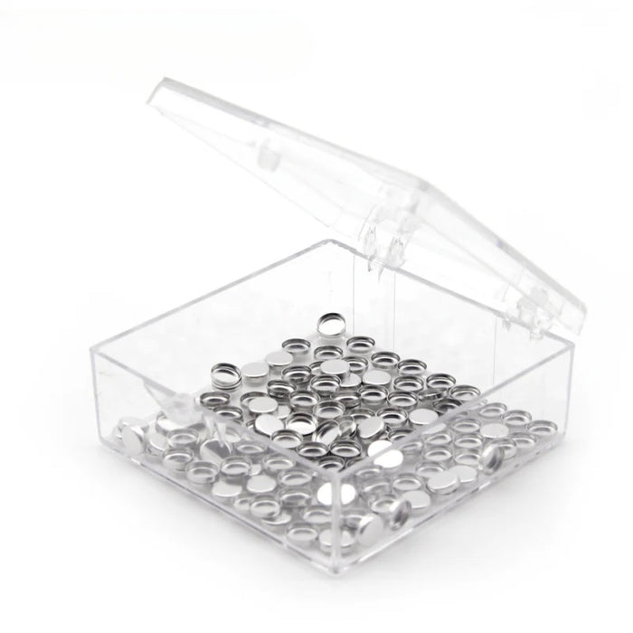 85μl Netzsch Aluminum Crucible with Lid for NGB810405/NGB810406/P/N:399.970 for Netzsch AL Sample Pans | NEXACULE - Sample pan/crucible with lid