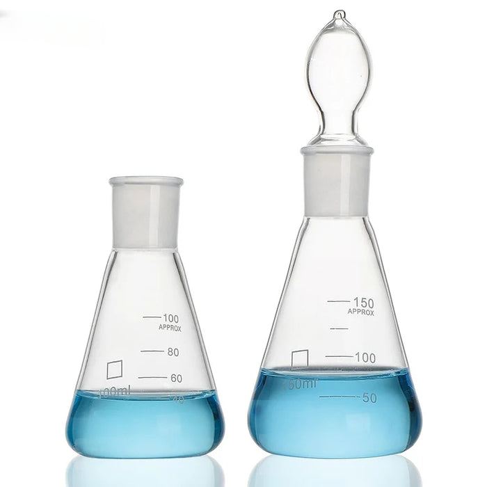 Quartz Conical Flask Quartz Volumetric Flask Erlenmeyer Flask| NEXACULE - Quartz Flasks & Beaker