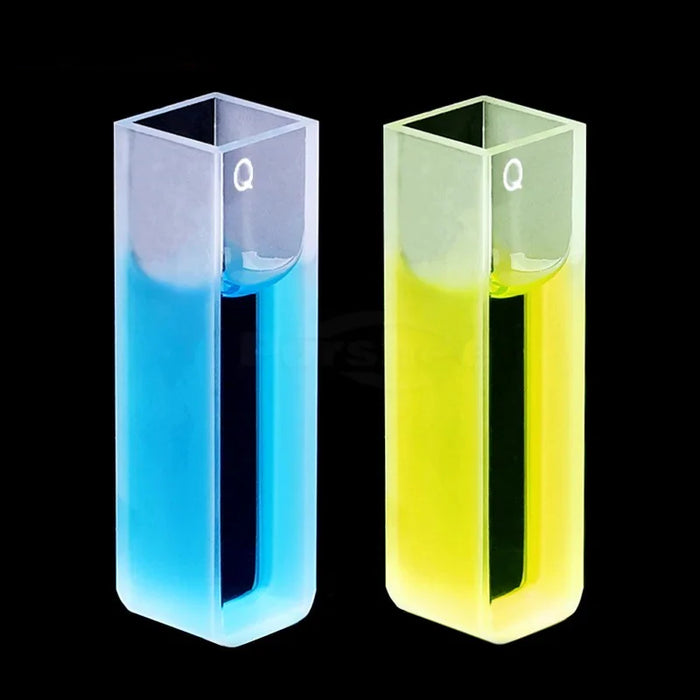 3.5ml Standard Quartz Cuvettes Corrosion Resisting 2pcs | NEXACULE - UV Quart Cuvettes
