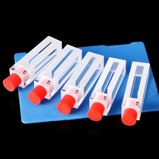 1.05ml Quartz Cuvette Trace Fluorescence Cell with Stopper | NEXACULE - Subminiature Cuvettes