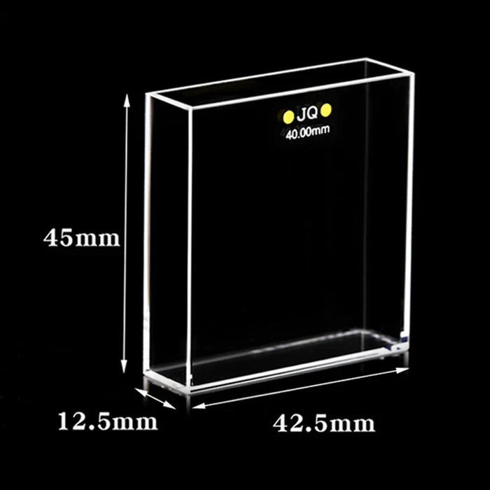 14ml Standard Quartz Fluorescence Quartz Cell with Lid  | NEXACULE - Fluorescence Cuvettes
