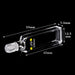 5mm Quartz Closed Fluorescent Cuvette Airtight Paired Plug | NEXACULE - Sealed Cuvettes