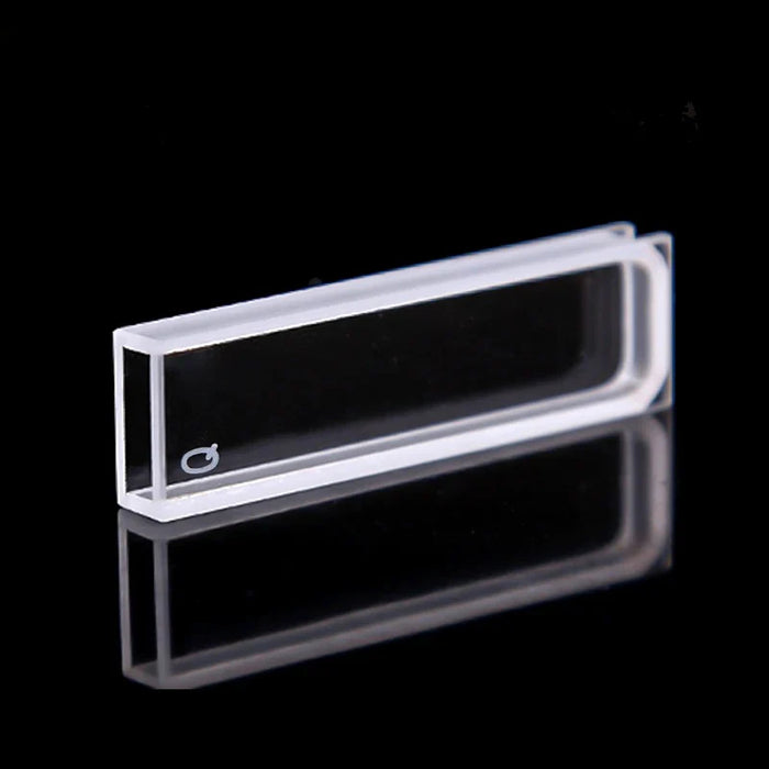 2pcs Quartz Cuvette Cells with Lid for Spectrophotometer Lab | NEXACULE - UV Quart Cuvettes