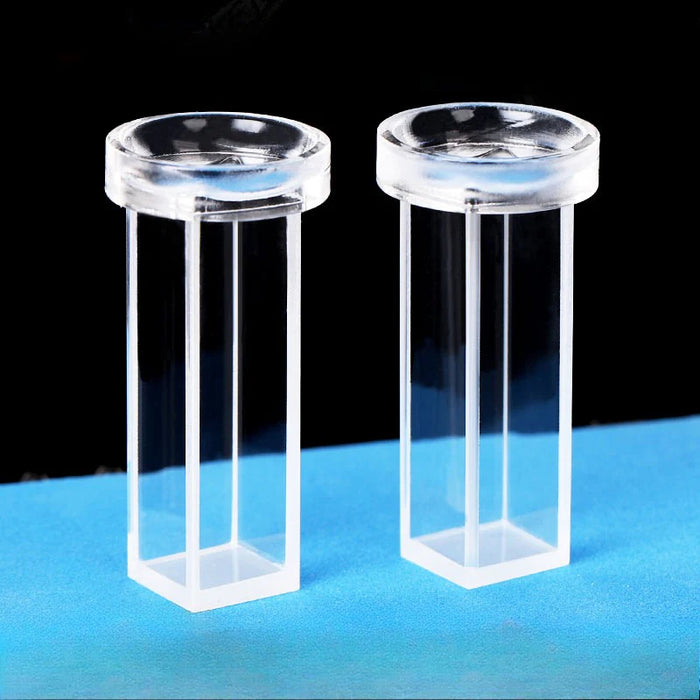 3.5ml Quartz Cuvette Funnel Cells Colorimetric 10mm Cuvette | NEXACULE - Fluorescence Cuvettes