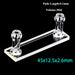 30-600ul Optical UV Flow Quartz Cuvette Cell with Two Tubes | NEXACULE - Flow Cuvettes