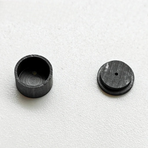 40μl Graphite Crucible with Lid Same Size As TA 960072.901/ 960239.901 for TA Instruments/TA Graphite Pans with Lids | NEXACULE - Crucible with lid