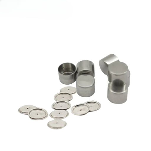 150μl PT Platinum Crucible with Lids D6.7*5MM for Netzsch Thermal Analysis Sample Pan | NEXACULE - Sample pan /crucible with lid