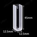 3.5ml Standard Quartz Cuvettes Corrosion Resisting 2pcs | NEXACULE - UV Quart Cuvettes