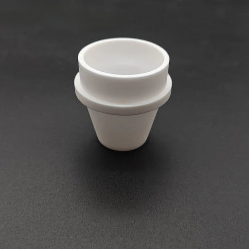Small TGA Ceramic Crucible 16ml for LECO 529-042 AR9042 TGA Accessories | NEXACULE - Sample pan/crucible