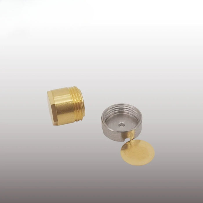 100μl Reusable High Pressure Sample Crucible with Lid/Seal Gold Plated for Netzsch 6.239.2-92.8.00 | NEXACULE - High pressure crucible(with lid/seal)