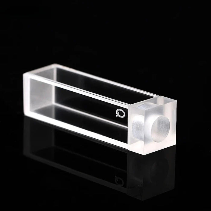 Standard Quartz Fluorescence Cuvette Cell with Stopper 10mm | NEXACULE - Sealed Cuvettes