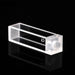Standard Quartz Fluorescence Cuvette Cell with Stopper 10mm | NEXACULE - Sealed Cuvettes