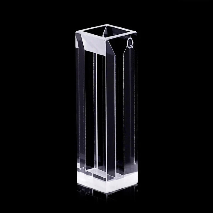 1050ul Micro Quartz Fluorescence Cuvette with Lid 10mm | NEXACULE - Subminiature Cuvettes