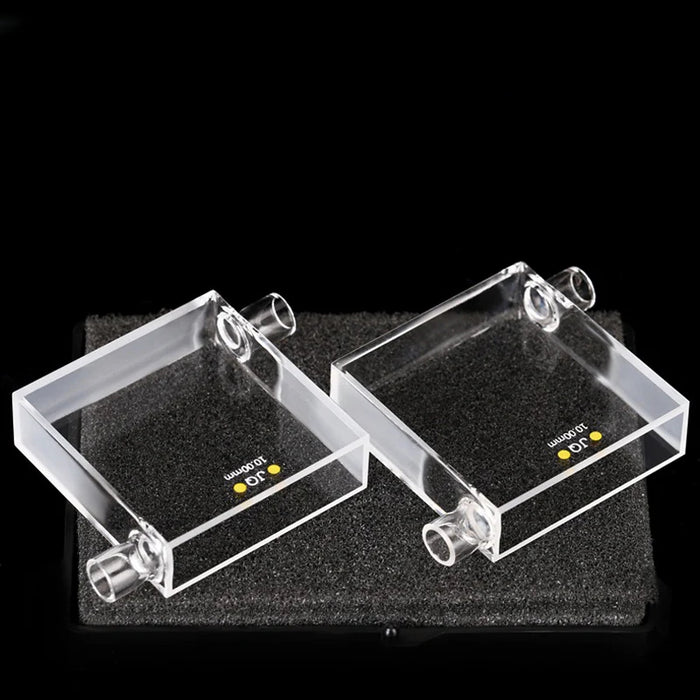 14ml Quartz Flow Cell 10mm Quartz Flow Cuvette Two Way Light| NEXACULE - Flow Cuvettes