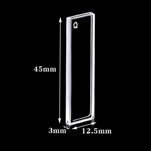 Standard Quartz Cuvettes 0.5mm Quartz Cells No lid | NEXACULE - UV Quart Cuvettes