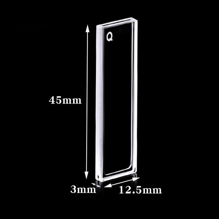 Standard Quartz Cuvettes 0.5mm Quartz Cells No lid | NEXACULE - UV Quart Cuvettes