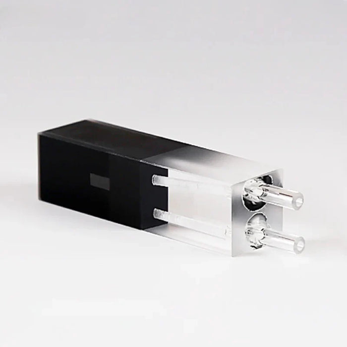100ul Quartz Flow Cuvette with Glass Tube 10mm Quartz Cell | NEXACULE - Flow Cuvettes