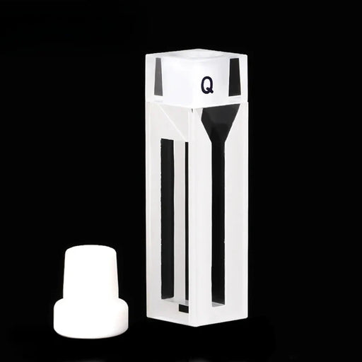 1.05ml Quartz Cuvette Trace Fluorescence Cell with Stopper | NEXACULE - Subminiature Cuvettes