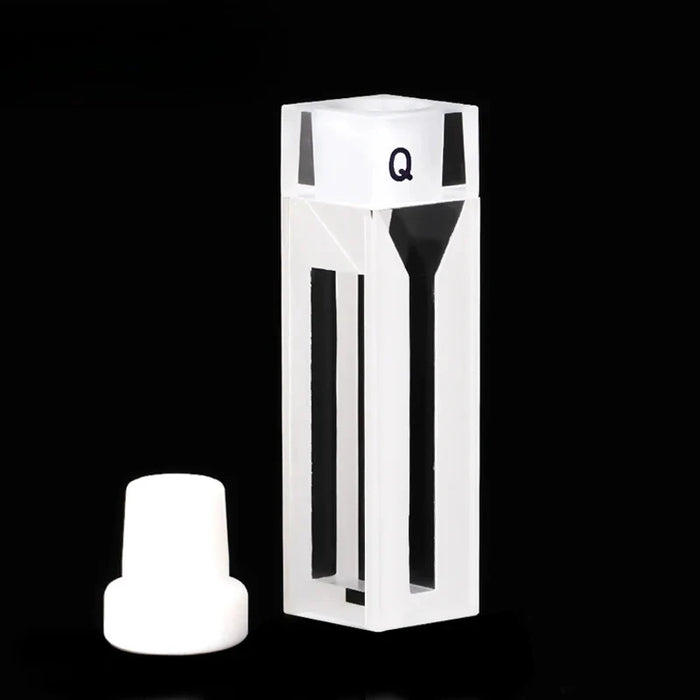 1.05ml Quartz Cuvette Trace Fluorescence Cell with Stopper | NEXACULE - Subminiature Cuvettes