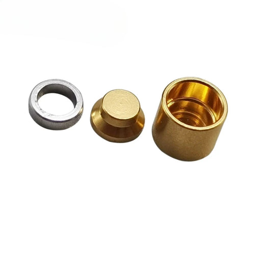 30μl Disposable High Pressure Crucible With Lid and Seal Gold Plated for Setaram | NEXACULE - High pressure crucible