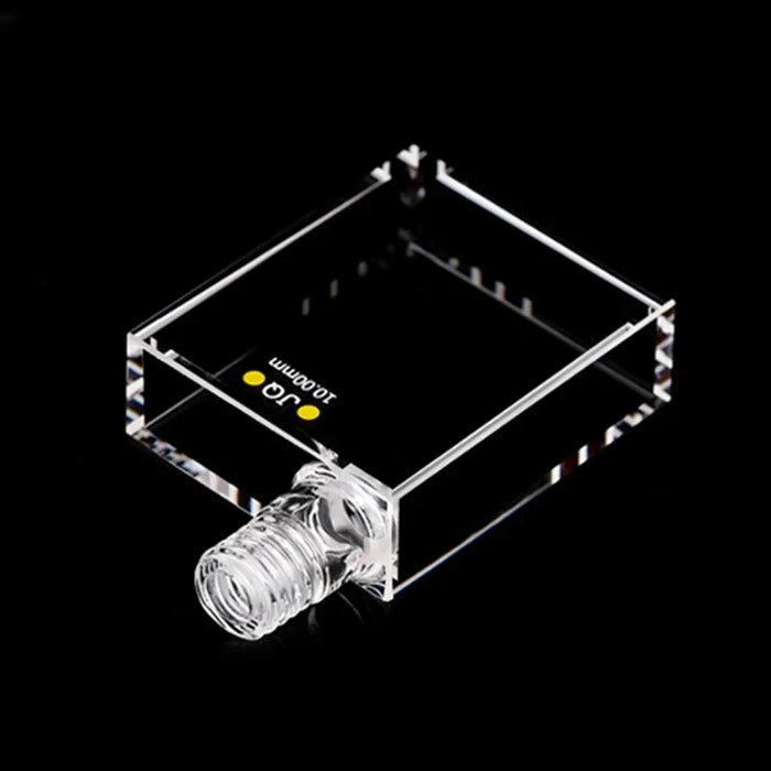 11ml Quartz Cuvette Cell with Screw Cap Six Way Light | NEXACULE - Sealed Cuvettes