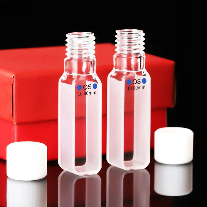Quartz Spiral Cuvette 10mm EU Sealed Fluorescent Spiral Cell| NEXACULE - Flow Cuvettes