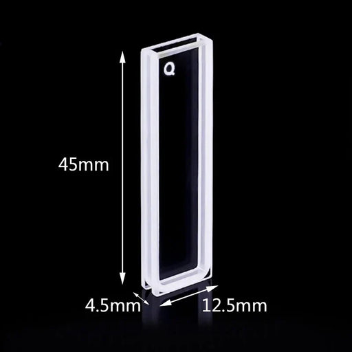 700ul Quartz Cuvette with Lid Quartz Cell Spectrophotometers | NEXACULE - UV Quart Cuvettes